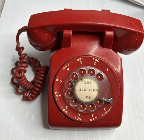 Vintage red stromberg - stromberg, carlson