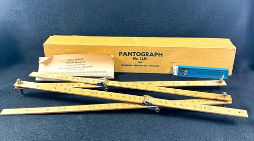 Vintage pantograph 1291 - vintage, #1291