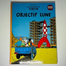 Objectif Lune 1953 Les Aventures de Tintin Herge Editions Casterman French Comic