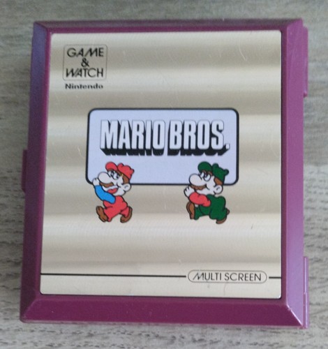 Jeu game watch mario - watch, bros