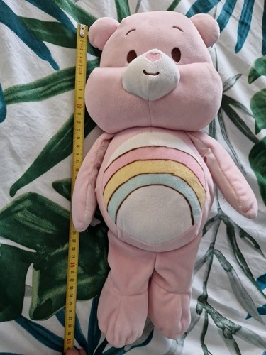 Peluche bisounours rose arc - bisounours,