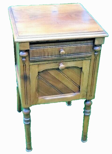 Table chevet ancienne - ancienne, en