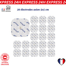20 électrodes axion 5x5 cm