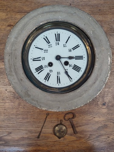 Horloge murale ancienne type - horloge,