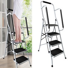 Escabeau pliable à 4 marches