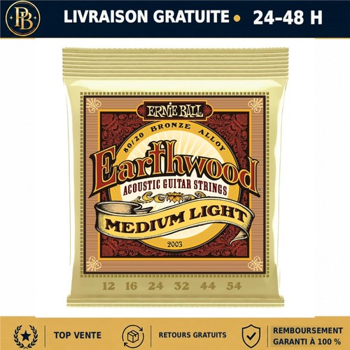 Ernie ball earthwood cordes - ernie,