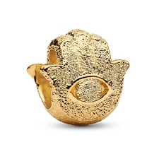 Charm Pandora Mini Hamsa En Or