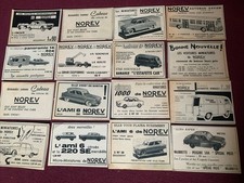 Norev toys publicités