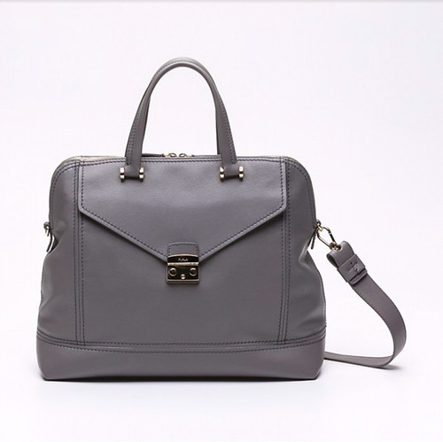 Furla sac main cuir - de, veau