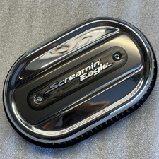 2017-2023 OEM Harley-Davidson Screamin Eagle Air Cleaner Ventilator M8 - Chrome
