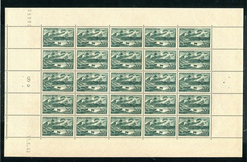 Rare feuille complète - rare, n°