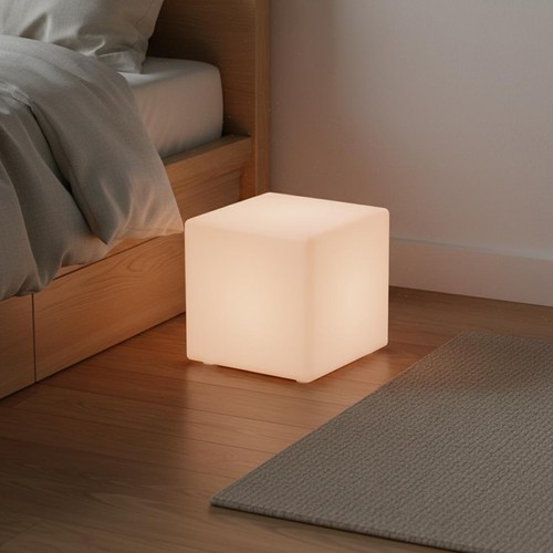 Cube lumineux led résistant - cube,