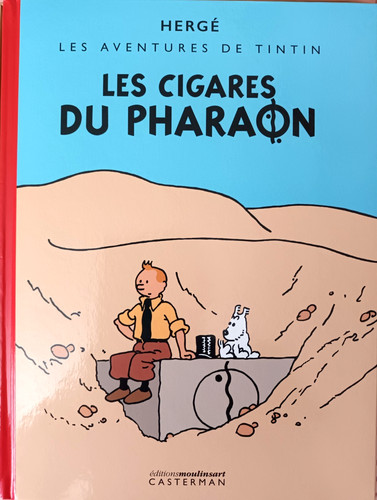 Album tintin les cigares - bd,