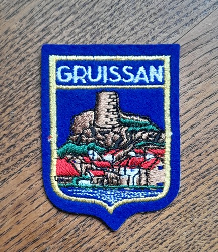 Ecusson brodé gruissan - ecusson,