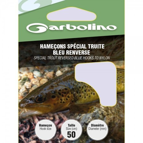 Hameçons montés garbolino - montés,