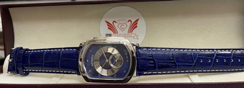Montre hommes tonneau acier - tonneau,