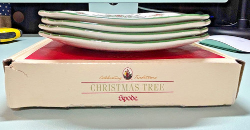Spode christmas tree - christmas, garland