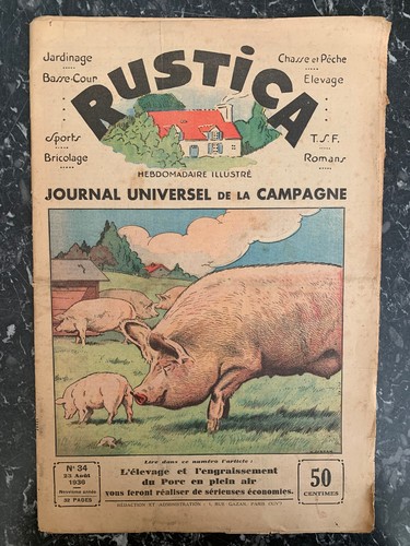 Rustica neuvième année - rustica,