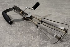 Double Beater Whip Mechanical Kitchen FRANCE Vintage Collection 1960 Manual