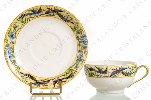 Tasse thé aux oiseaux - tasse, à