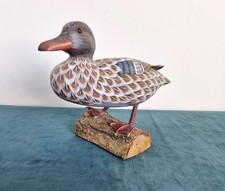 Leurre de canard en bois 30 cm