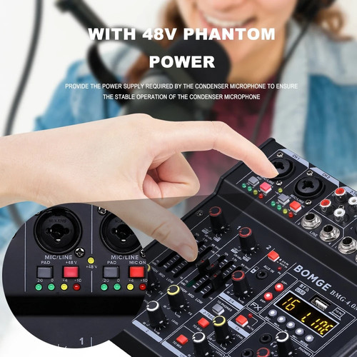 Bomge audio mixer sound - audio, mixer,