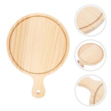 Pelle à pizza en bois : planche de service en bois avec long manche – planche à