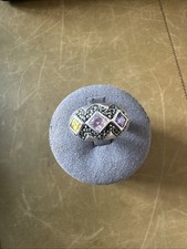 Silver ring size 56 ref J236