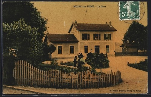 Cpa mussy sur seine - cpa, mussy-sur-seine,