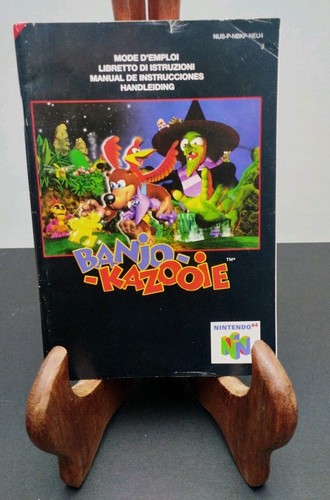 Banjo kazooie nintendo - nintendo, 64
