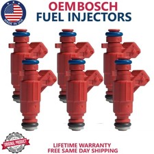 6x OEM Genuine Fuel Injector Fits 2001-2004 Mercedes-Benz SLK320 #0280156109