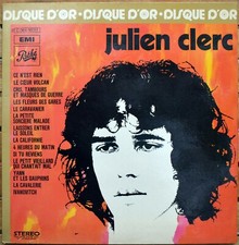33t Julien Clerc - Disque d'or