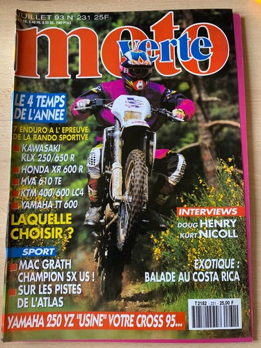 Moto verte magazine 231 du - verte, n°231
