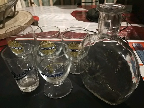 Lot ricard anisette verres - lot, +