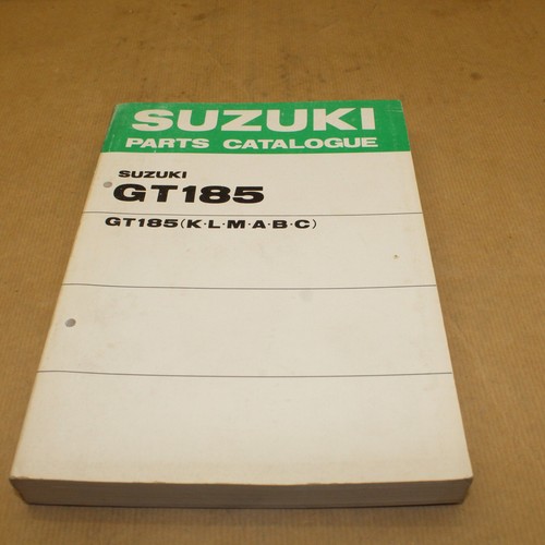 Parts list suzuki 185 - parts,