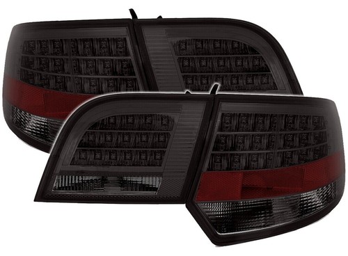 Feux arrière led noirs fumés - feux,