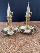 2 Bougeoirs de Cave en Laiton