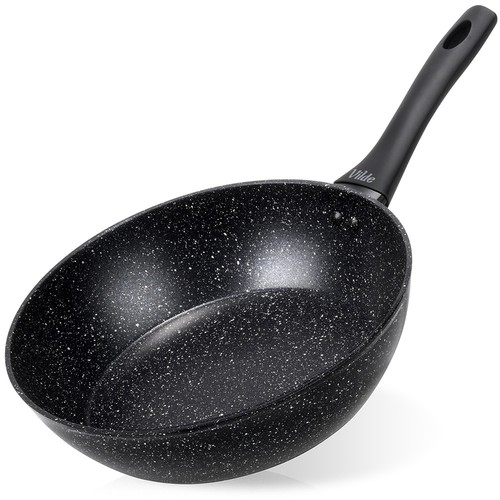 Poêle frire granit pour - frire, en