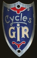  CYCLES BICYCLE GIR, painted aluminum
