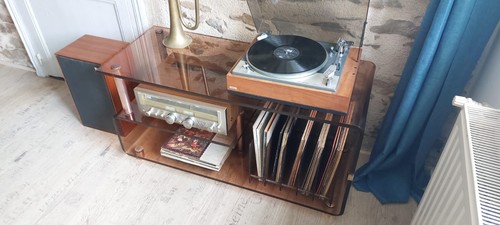 Meuble hifi altuglas fumé - altuglas,
