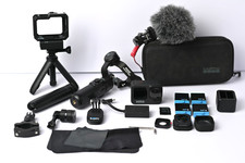 GoPro HERO 9 Black Bundle Max Lens Inkee Falcon Smallrig Batteries SD Case Rode