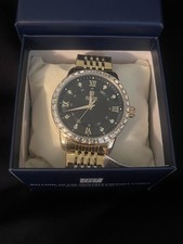 Montres Prestige X Invicta Men's Watch 45mm Gold and Black Dial MPW-0238