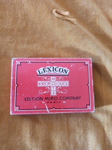 Ancien jeu lexicon mots - lexicon,