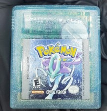 Pokemon Crystal Version Gameboy Color AUTHENTIC TESTED✅️ **NEEDS NEW BATTERY**