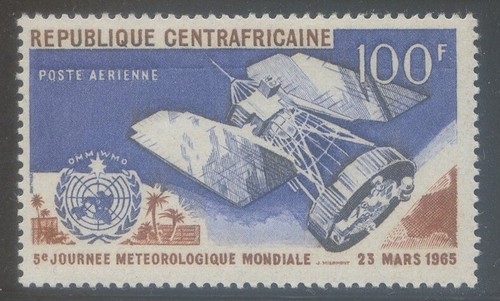 Central africa 1965 mnh 5th - central, mnh**