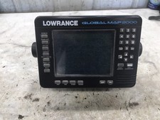 87 Sea Ray 268 Sundancer Lowrance Global Map 2000 Marine GPS chart plotter