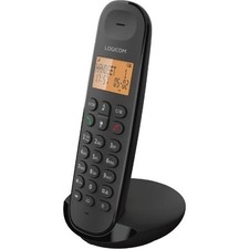 LOGICOM ILOA 100 SOLO Ardoise Téléphone fixe sans fil DECT - Sans répondeur