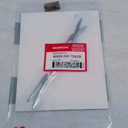 Emblème honda pcx argent - emblème,