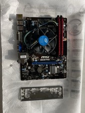 🖥️ Kit Carte Mère + Processeur + RAM – Fonctionnel ✅