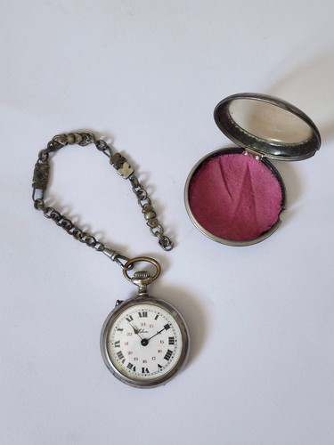 Ancienne montre gousset elva - montre,